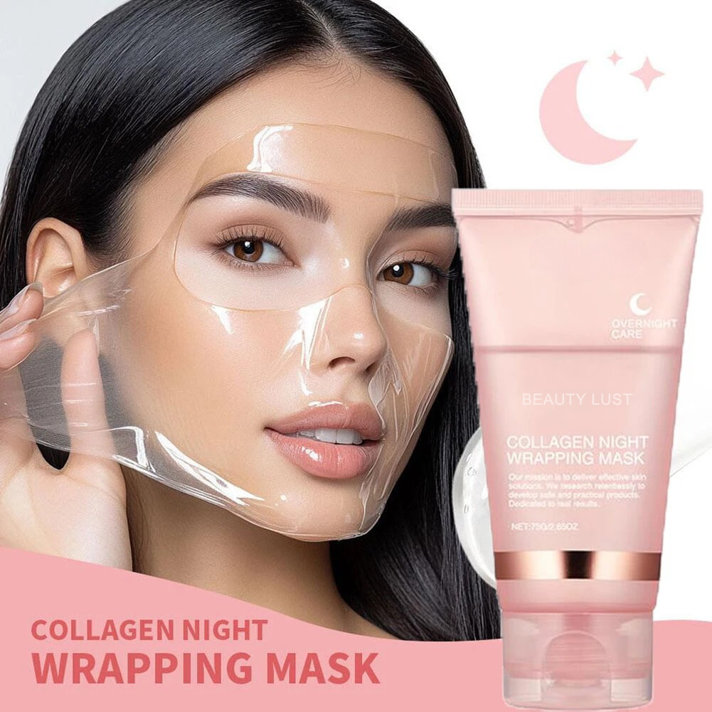 🌟🌟 MEDICUBE Collagen Night Wrapping Mask 75ml | Most viral Korean mask 🔥🔥