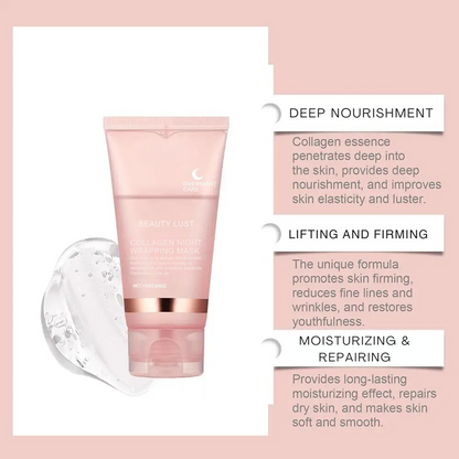🌟🌟 MEDICUBE Collagen Night Wrapping Mask 75ml | Most viral Korean mask 🔥🔥