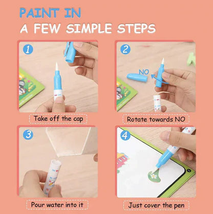 Reusable Magic water Book for kids | Best for kids